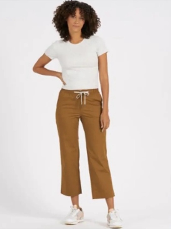 Vuori Pants - Vuori Women’s Ripstop WideLeg Pants *Tobacco *Organic Cotton